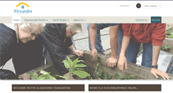 Desktop Screenshot of alexandrafoundation.org